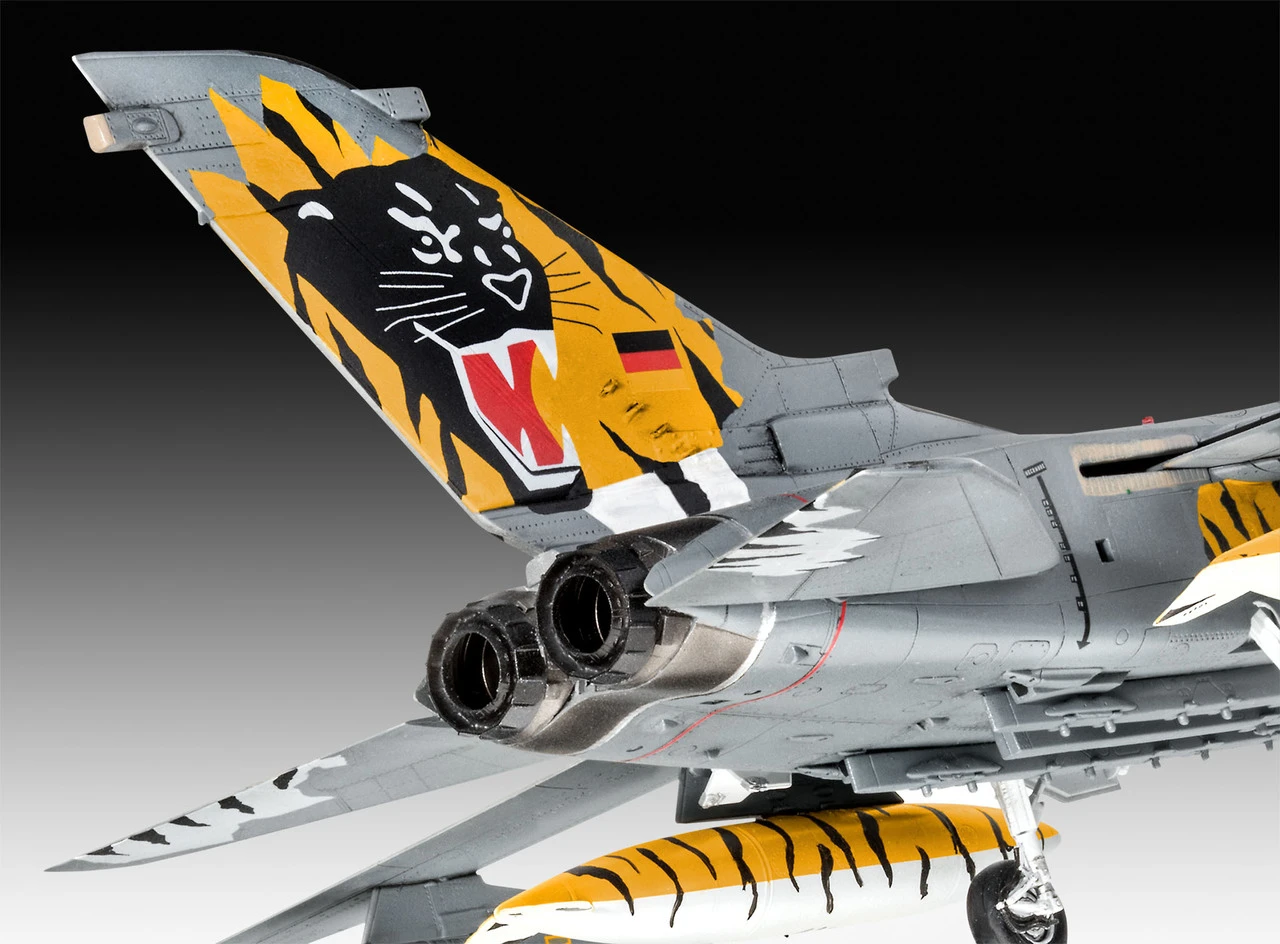 Tornado ECR Tiger Meet 2018 Fighter w/paint & glue 1/72 Revell Germany - Image 4