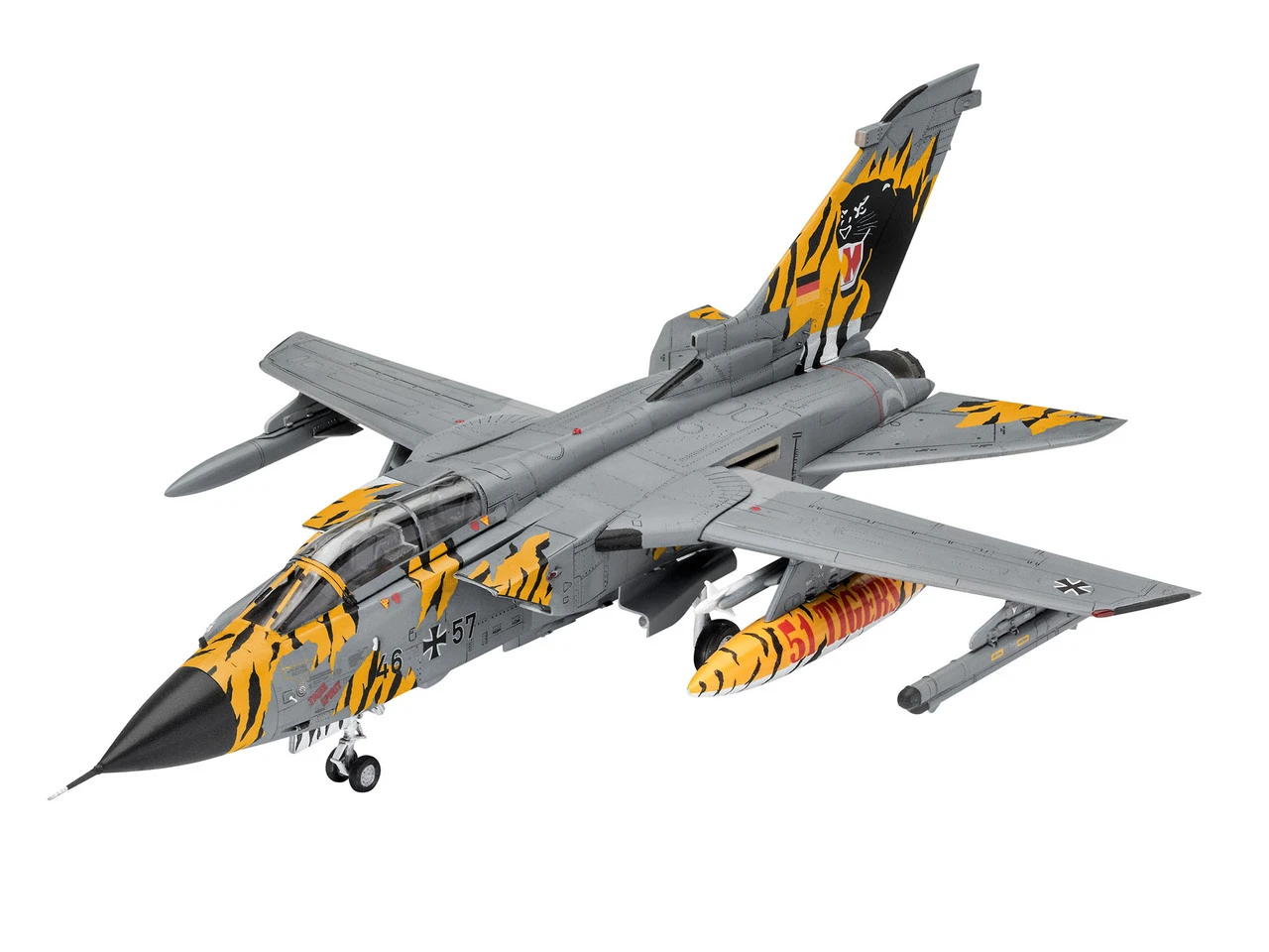 Tornado ECR Tiger Meet 2018 Fighter w/paint & glue 1/72 Revell Germany - Image 2