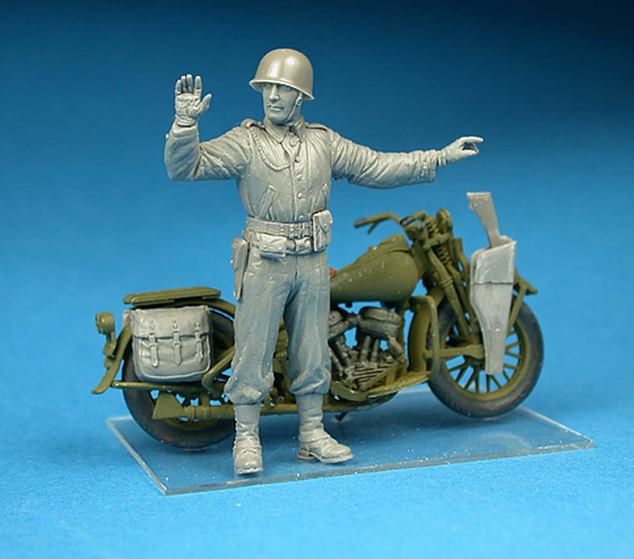 US Military Police and Motorcycles 1/35 MiniArt - Image 2