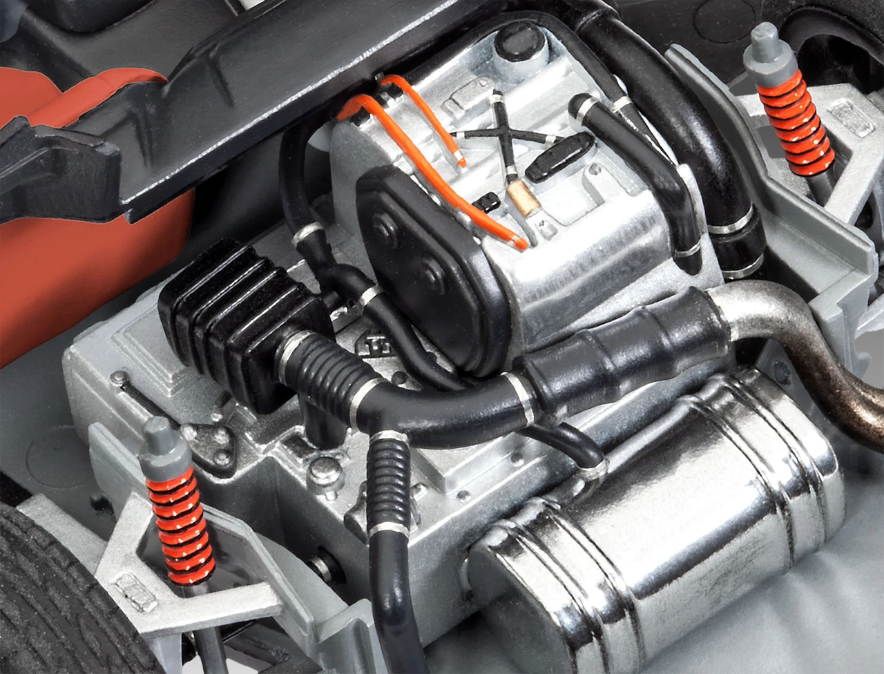 BMW i8 Sports Car w/paint & glue 1/24 Revell Germany - Image 5