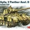 Pz.Kpfw.V Panther Ausf.D WWII German Tank 1/35 ICM Models