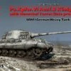 Pz.Kpfw.VI Ausf.B Konigstiger with Henschel Turret Late Production WWII German Heavy Tank 1/35 ICM Models