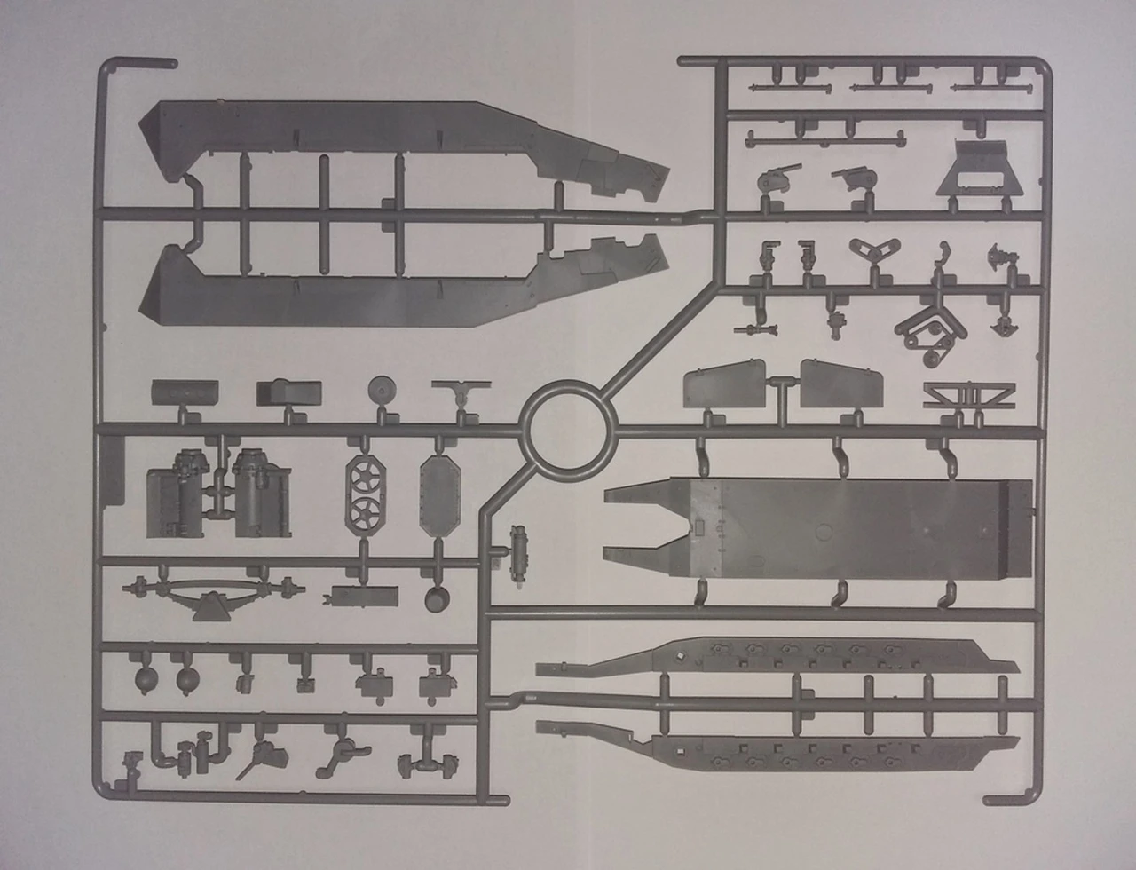 WWII German Sd.Kfz.251/1 Ausf.A Armored Personnel Carrier 1/35 ICM Models - Image 7