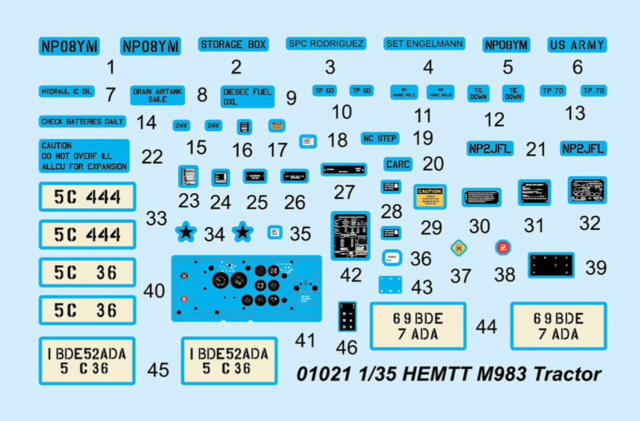 HEMTT M983 Tractor 1/35 Trumpeter - Image 8