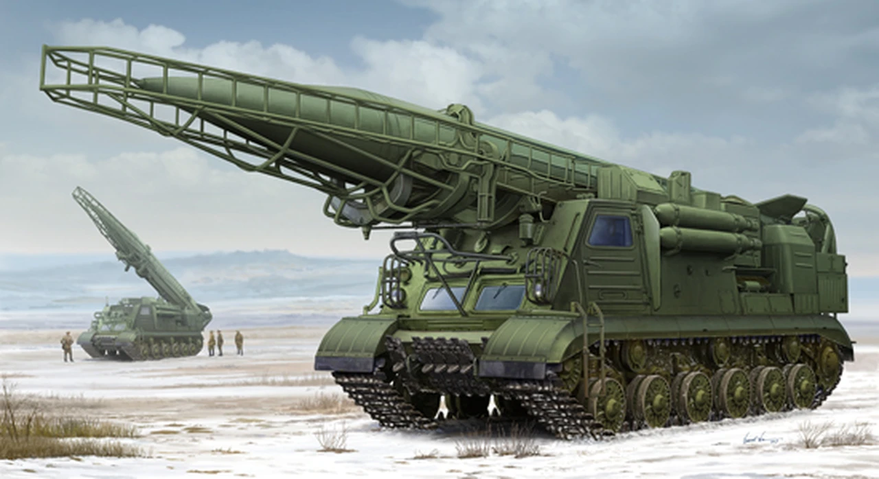 Soviet 2P19 Launcher with R-17 Missile SS-1C SCUD B 1/35 Trumpeter