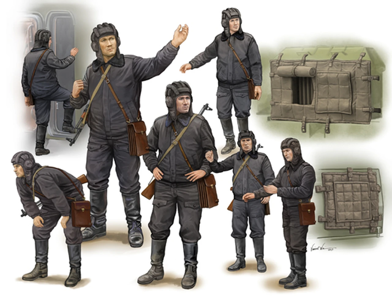 Soviet Scud B Crew 1/35 Trumpeter - Image 5
