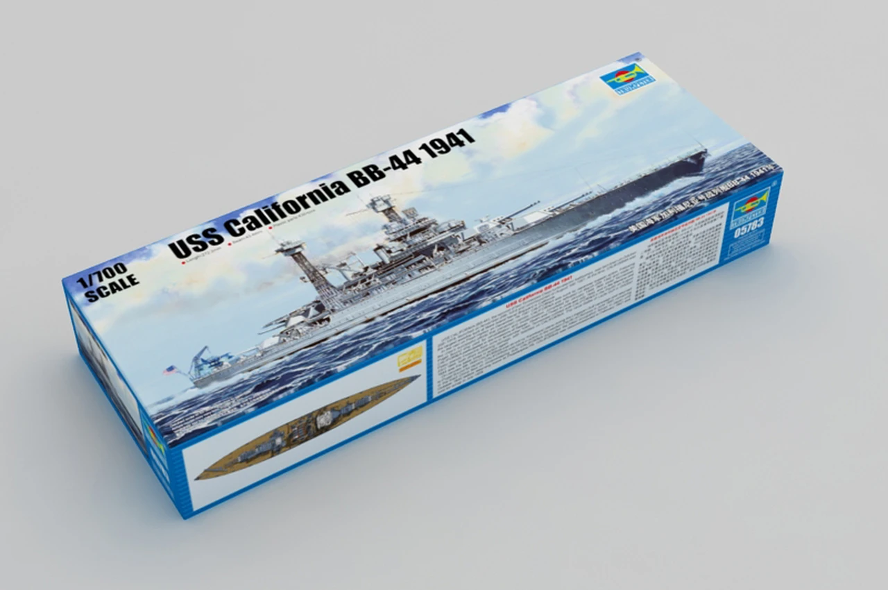 USS California BB-44 Battleship 1941 1/700 Trumpeter