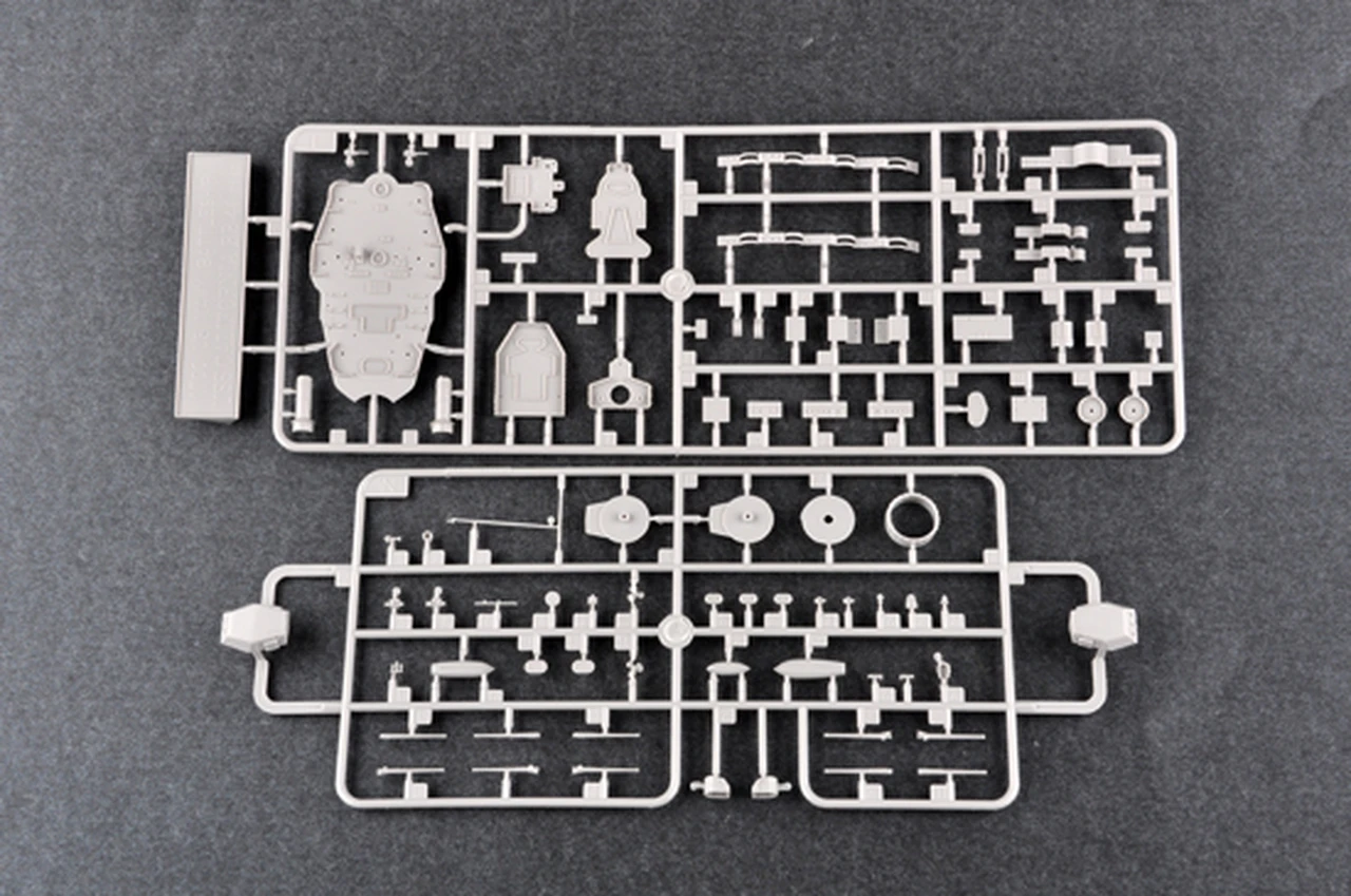 USS California BB-44 Battleship 1941 1/700 Trumpeter - Image 6