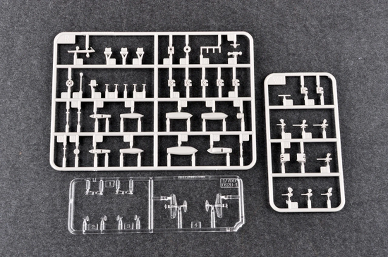 USS California BB-44 Battleship 1941 1/700 Trumpeter - Image 4