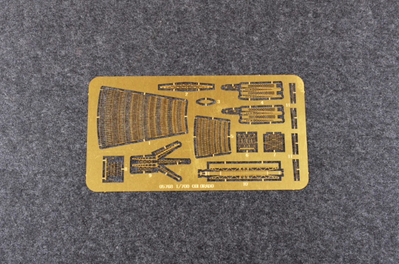 USS California BB-44 Battleship 1941 1/700 Trumpeter - Image 5