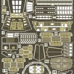 USS Enterprise Refit Enhancement Set For PLL (Photo-Etched) 1-350 USS Enterprise Refit Enhancement Set for PLL (Photo-Etched) 1-350