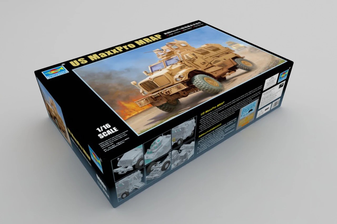 US MaxxPro MRAP Vehicle 1/16 Trumpeter - Image 19