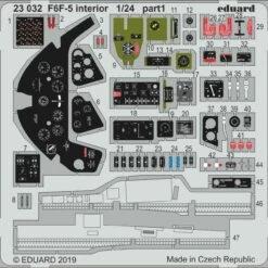 F6F-5 Interior for ARX 1/24 Eduard