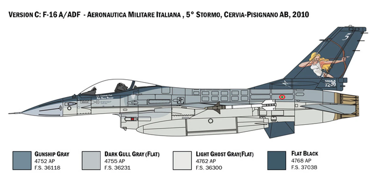 F-16A Fighting Falcon 1/48 Italeri - Image 11