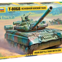 T-80BV Soviet Main Battle Tank with ERA 1/35 Zvezda