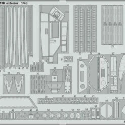 Su-17/22UM3K Exterior for KTY 1/48 Eduard