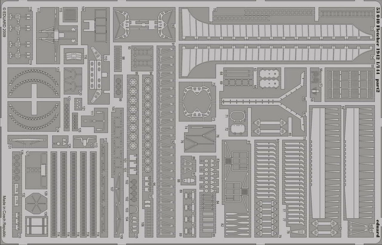 Fletcher 1942 for RVL 1/144 Eduard