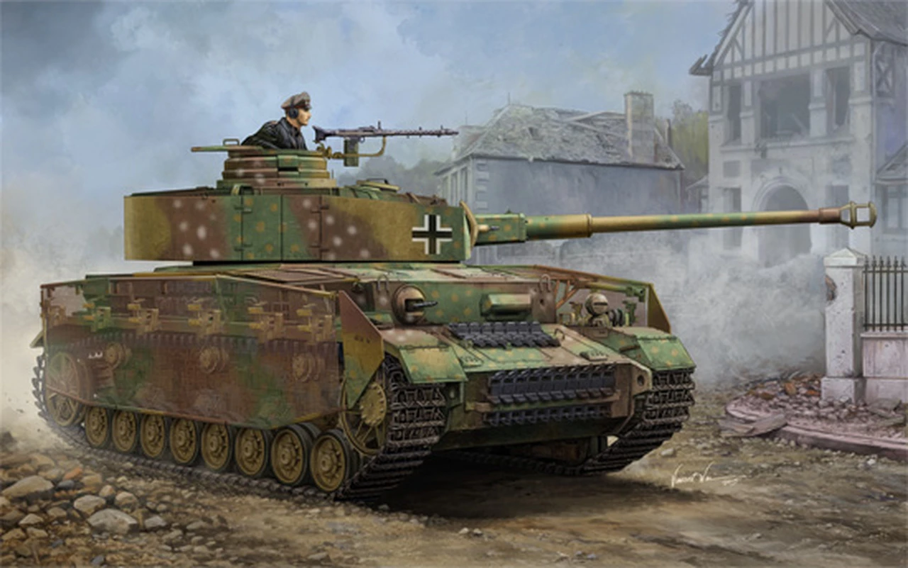 German Pz.Kpfw.IV Ausf.J Medium Tank 1/16 Trumpeter