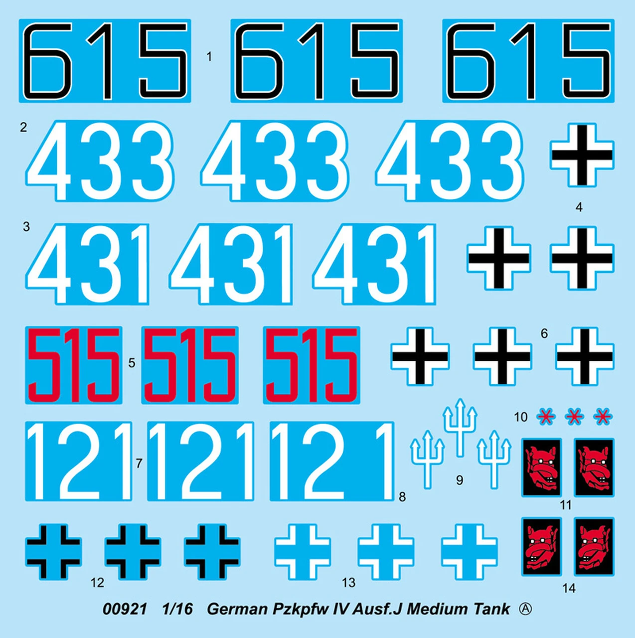 German Pz.Kpfw.IV Ausf.J Medium Tank 1/16 Trumpeter - Image 6