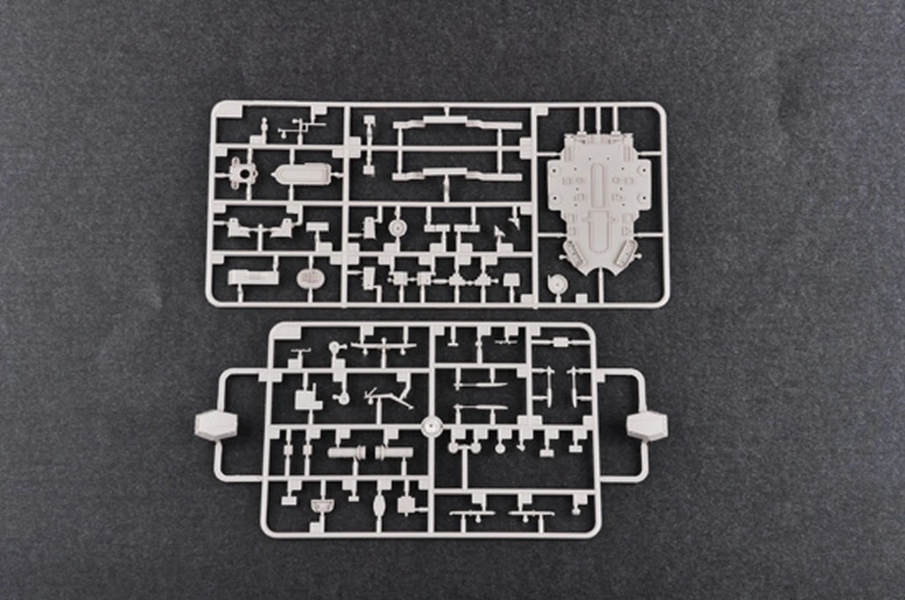 USS California BB-44 Battleship 1945 1/700 Trumpeter - Image 7
