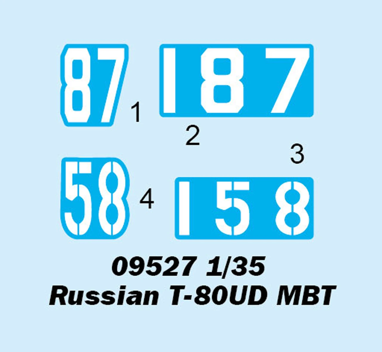 Russian T-80UD MBT 1/35 Trumpeter - Image 14