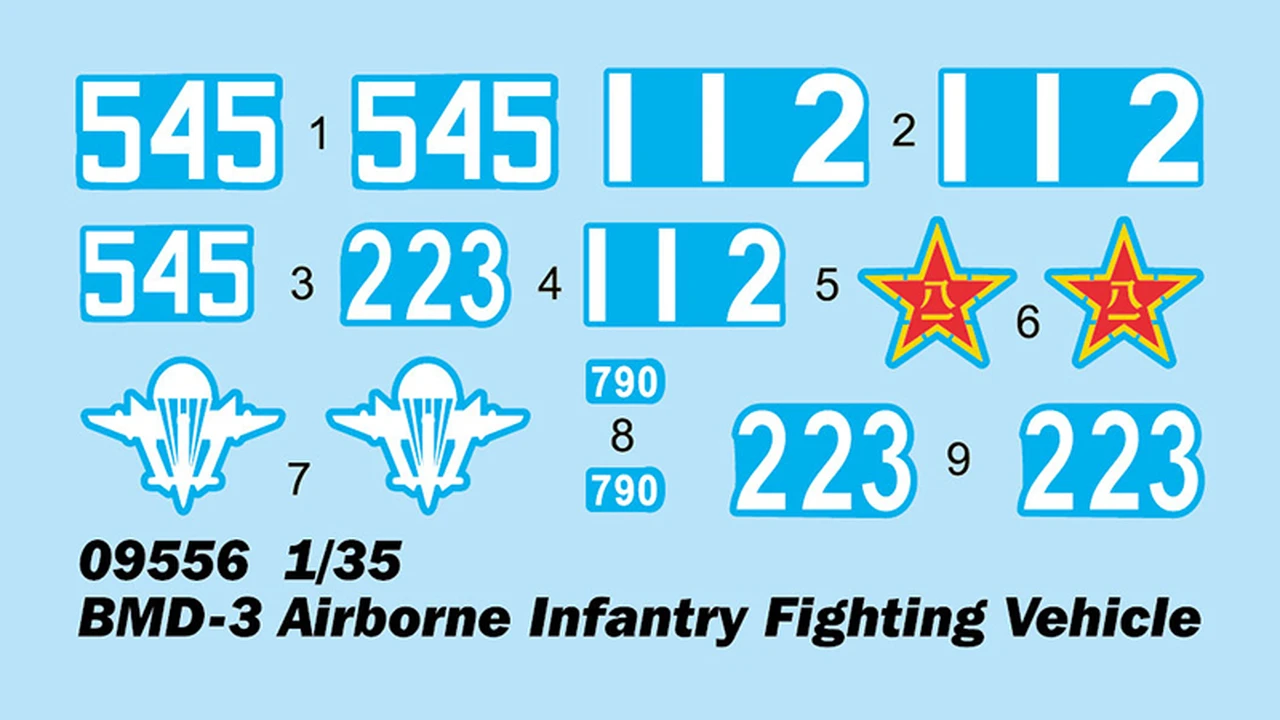 Russian BMD-3 Airborne Infantry Fighting Vehicle 1/35 Trumpeter - Image 8