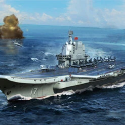 PLA Chinese Navy Type 002 Aircraft Carrier 1/700 Trumpeter