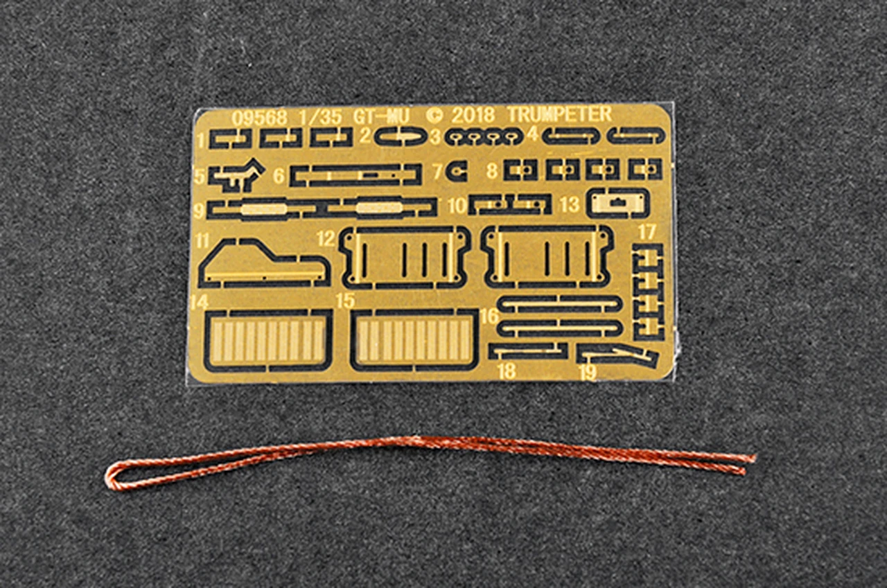 Light Armored Multi-Purpose Transport Vehicle GT-MU 1/35 Trumpeter - Image 9