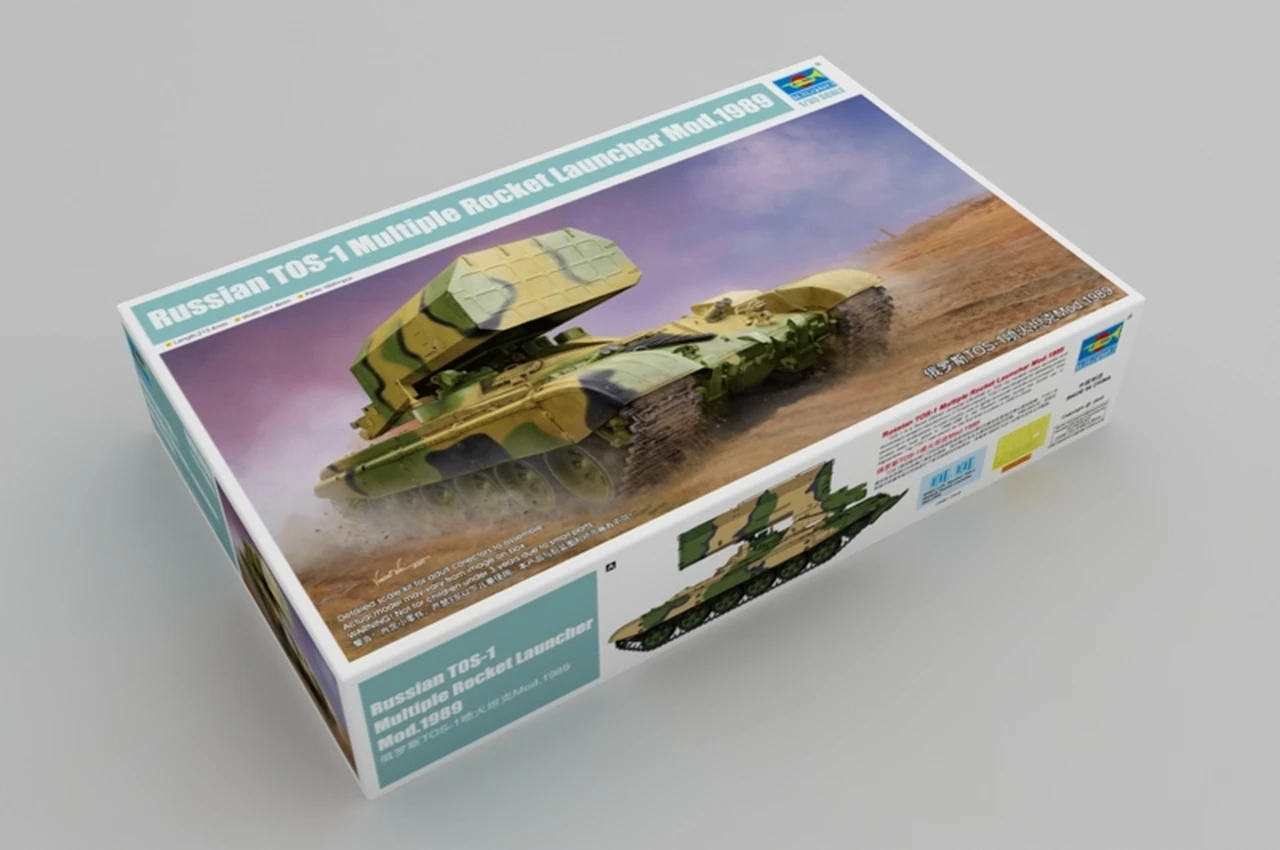 Russian TOS-1 Multiple Rocket Launcher Mod.1989 1/35 Trumpeter - Image 2