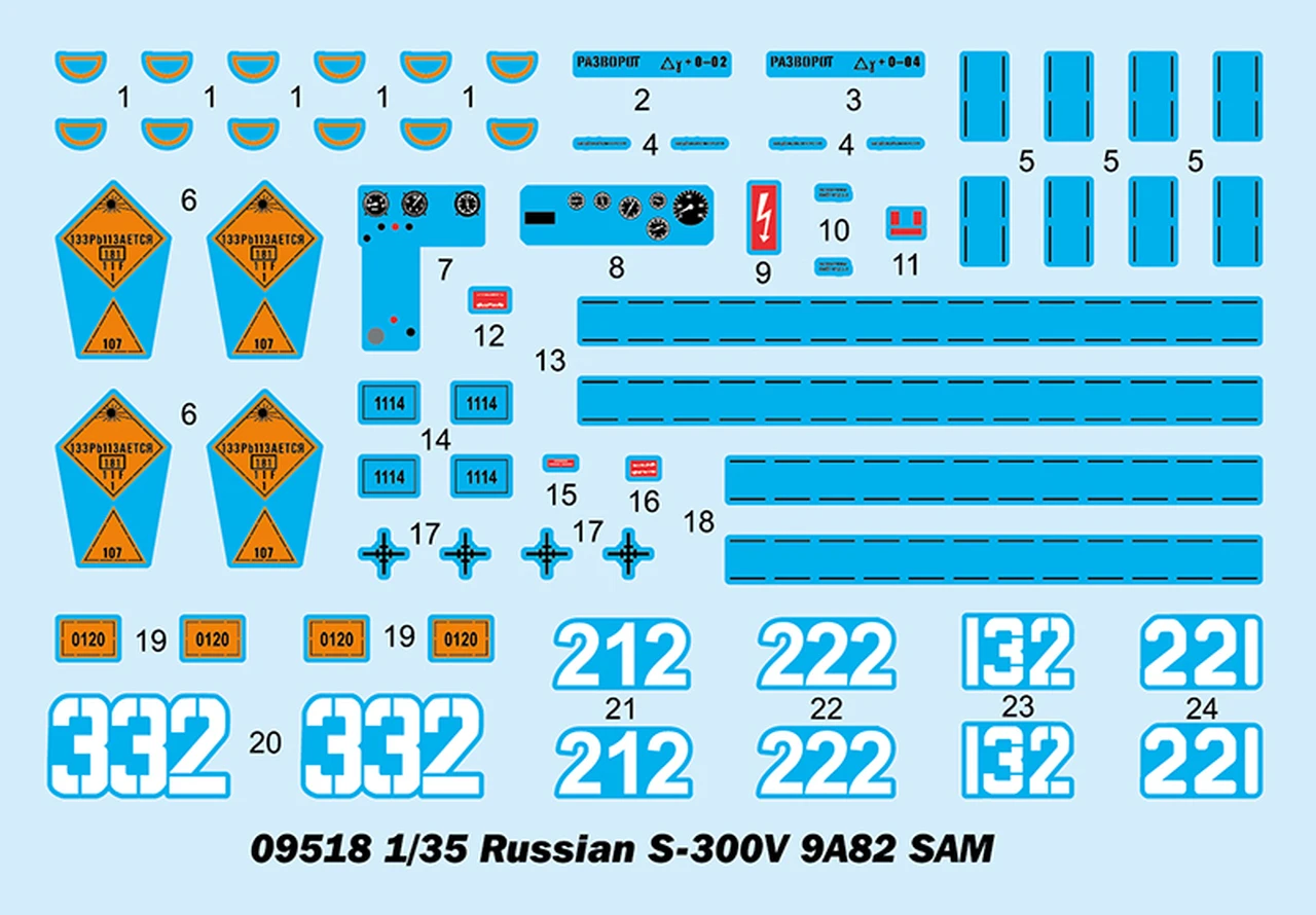 Russian S300V 9A82 SAM 1/35 Trumpeter - Image 12
