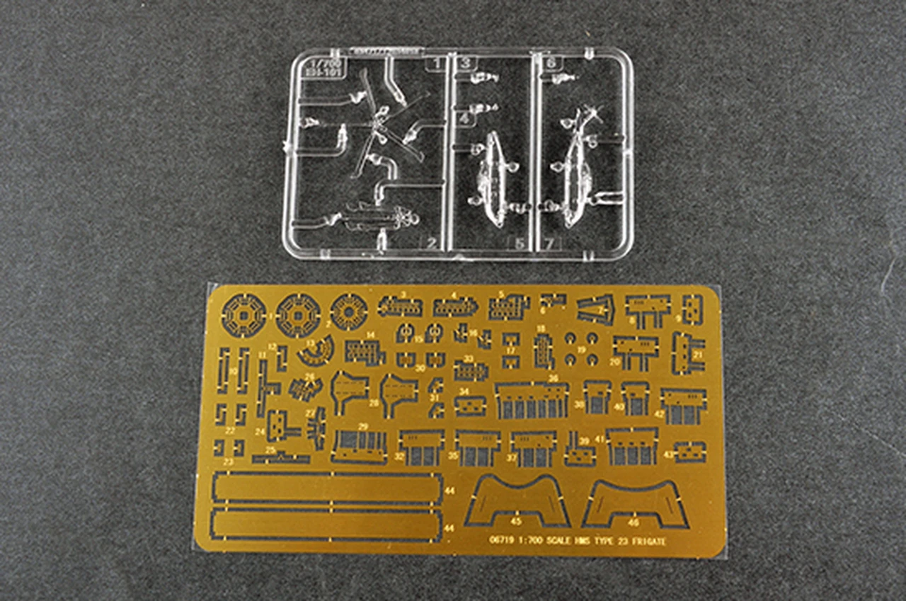 HMS Westminster F237 Type 23 Frigate 1/700 Trumpeter - Image 5
