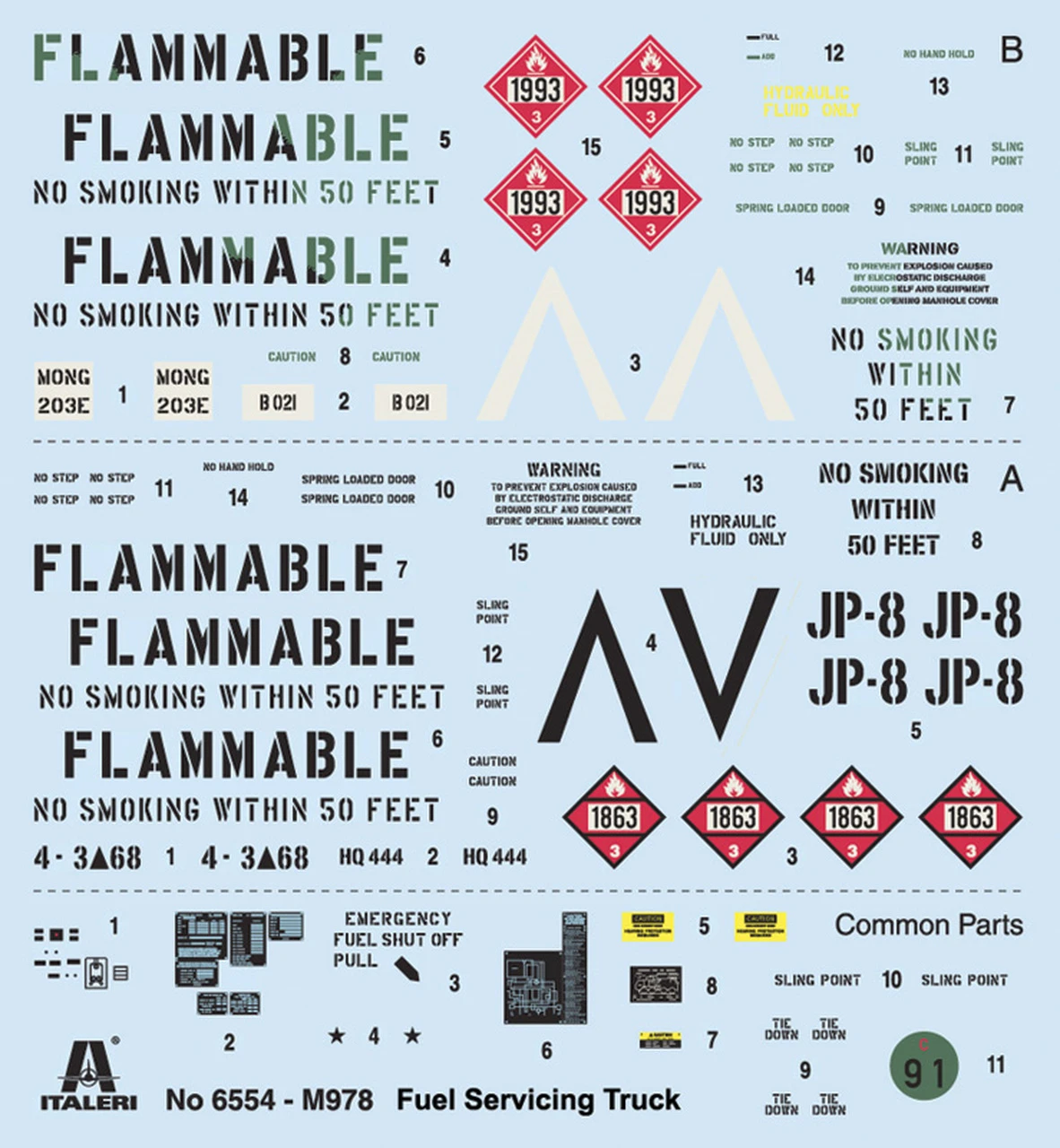 M978 Fuel Servicing Truck 1/35 Italeri - Image 9
