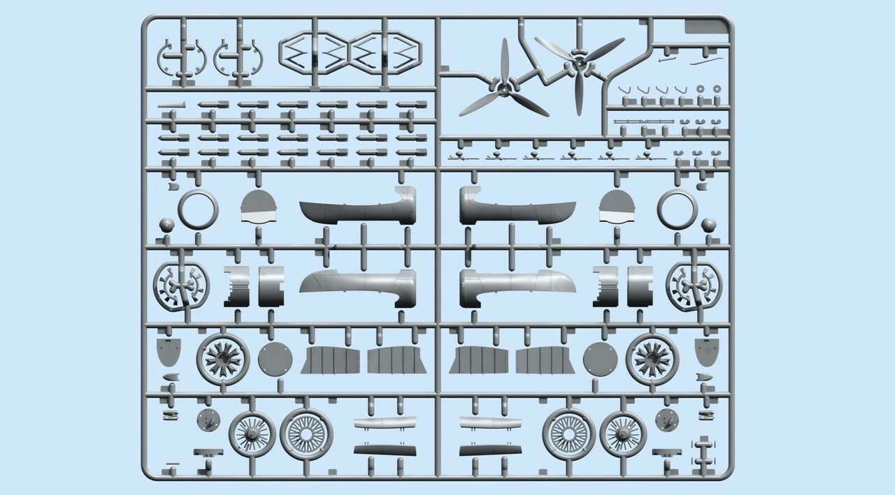 Do 17Z-10 WWII German Night Fighter 1/72 ICM Models - Image 2