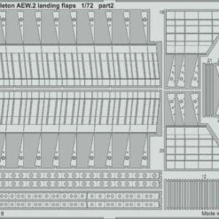 Shackleton AEW2 Landing Flaps for ARX 1/72 Eduard