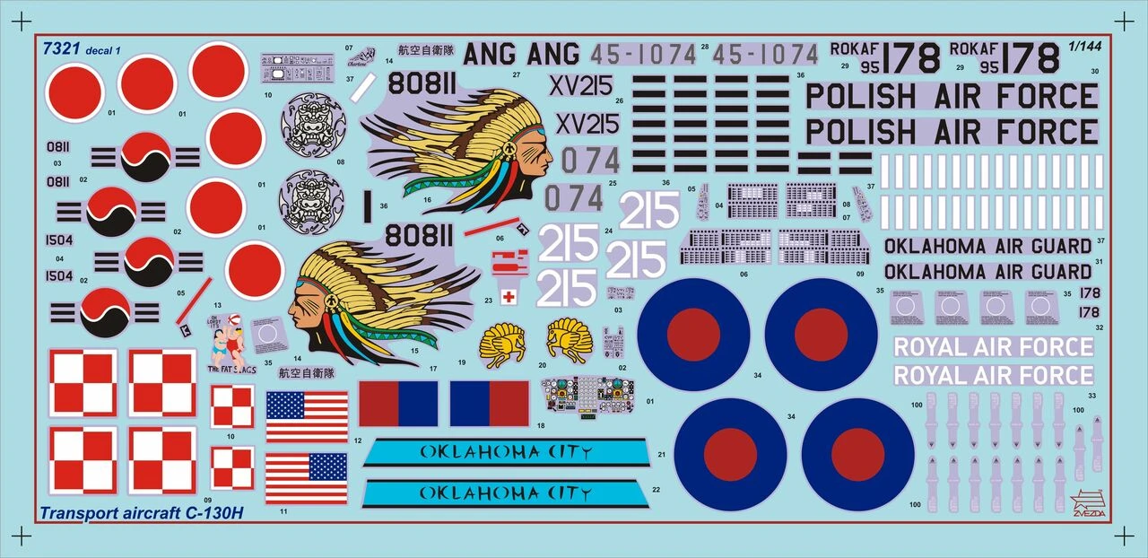 C-130H Hercules Transport Aircraft 1/72 Zvezda - Image 5