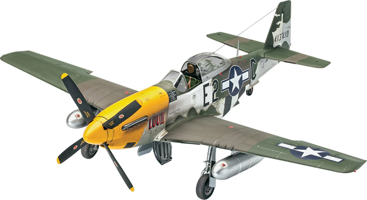 P-51D-5NA Mustang Early Version WWII Fighter 1/32 Revell Germany