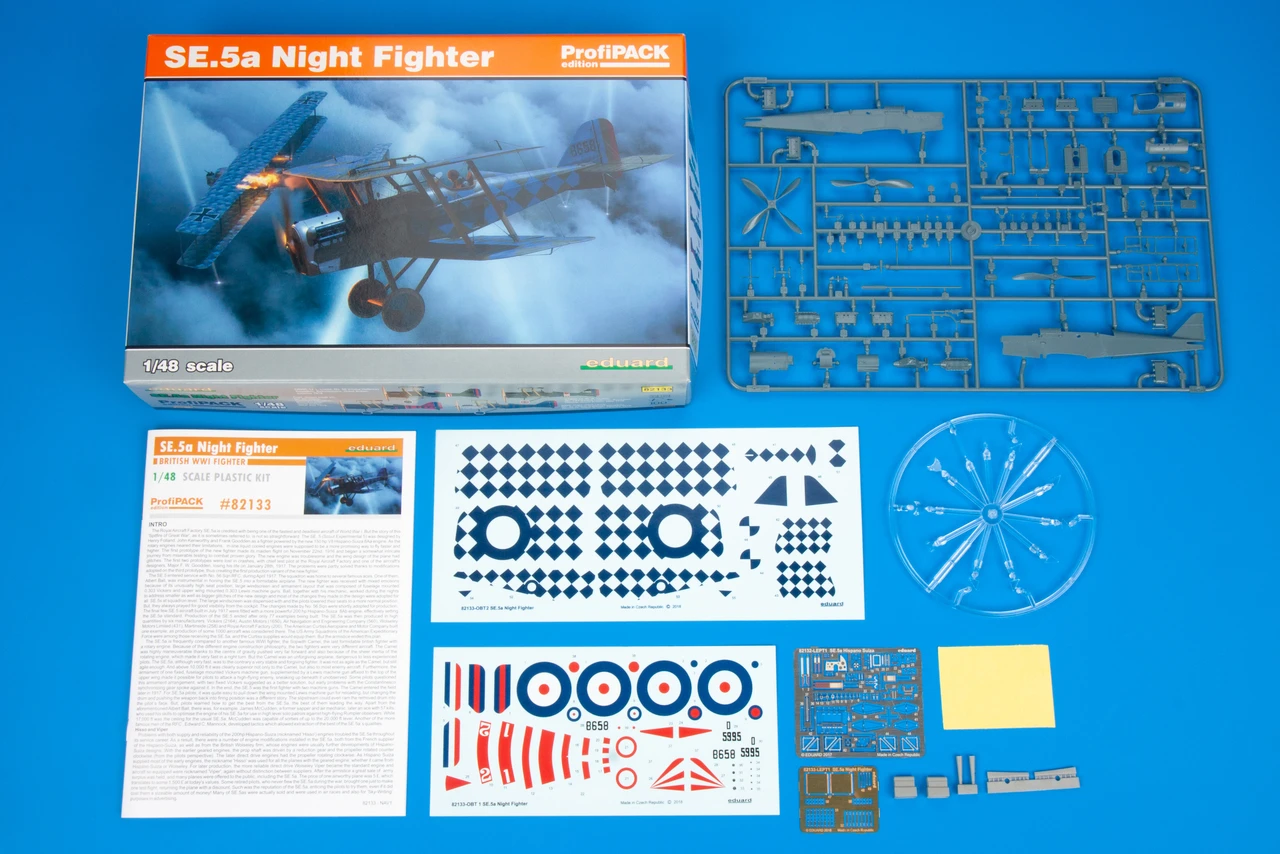 SE.5a Night Fighter (Profi-Pack) 1/48 Eduard - Image 6