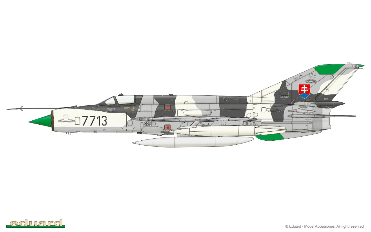 MiG21MF Fighter 1/48 Eduard - Image 5