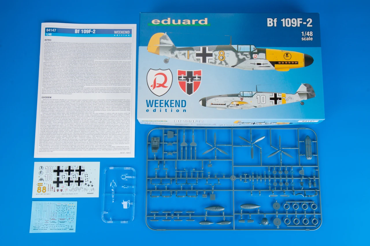 Bf 109F-2 Fighter (Wkd Edition Plastic Kit) 1/48 Eduard - Image 2