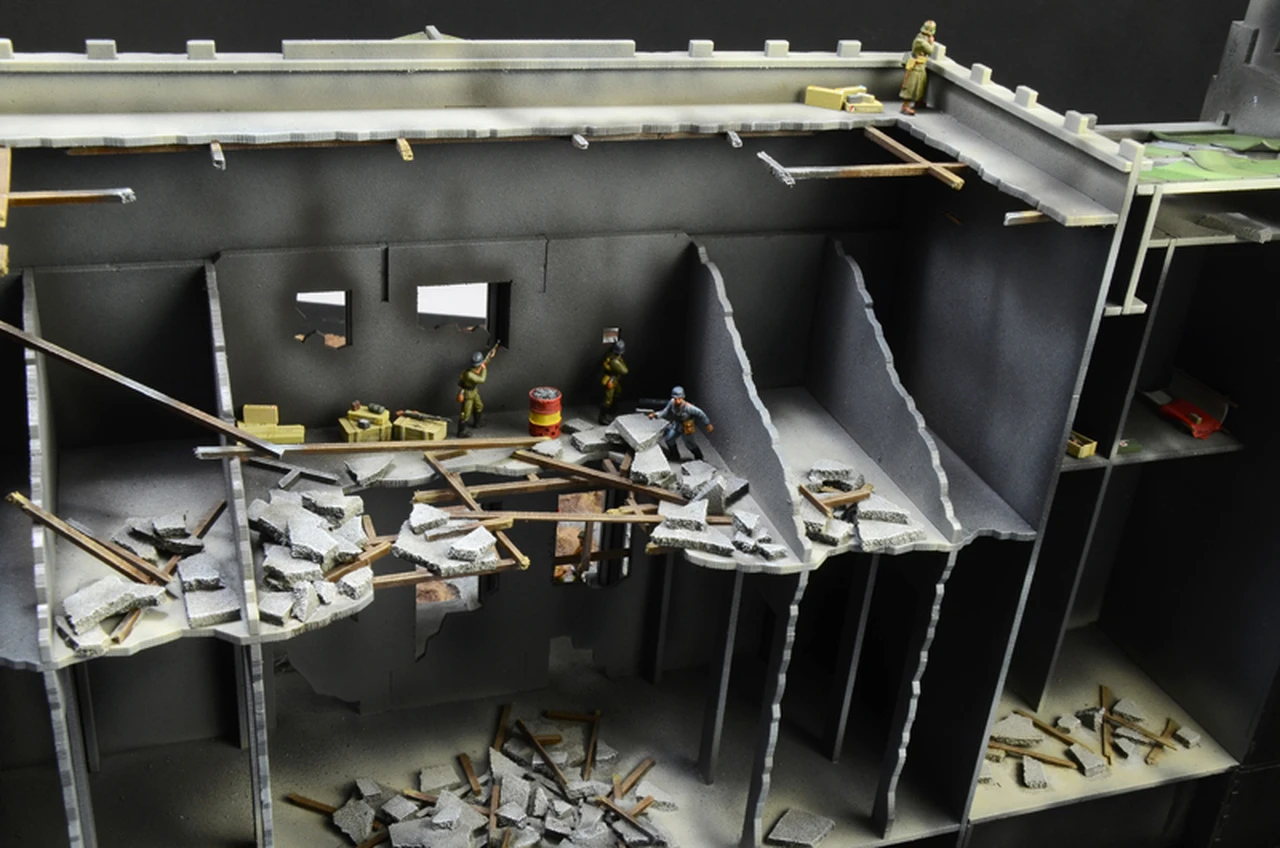 Battle for the Reichstag Berlin 1945 Diorama Set 1/72 Italeri - Image 6