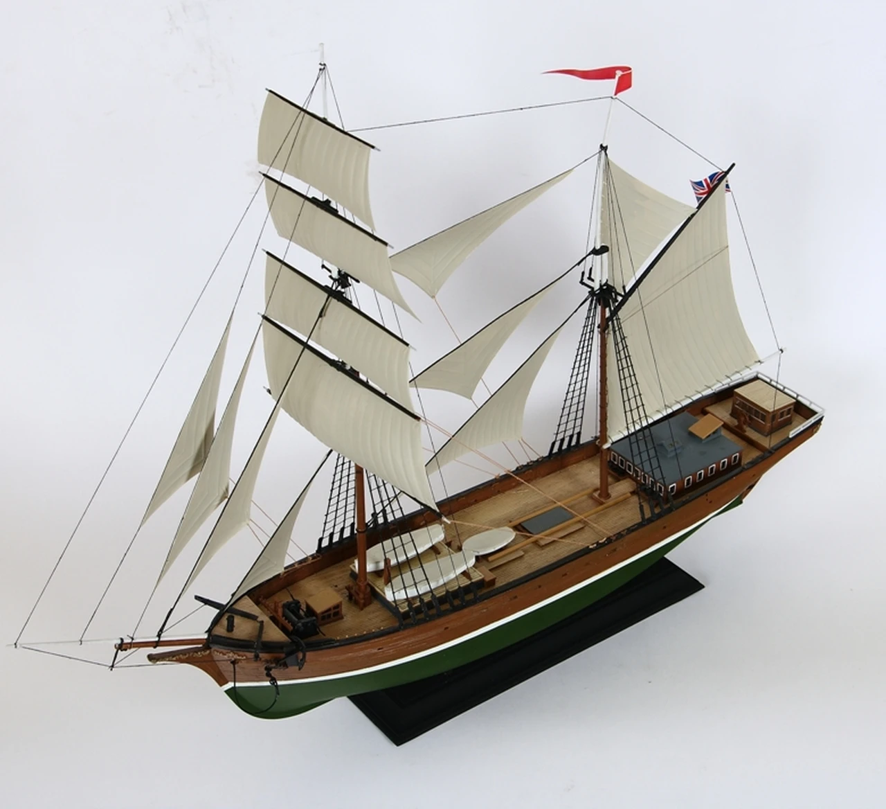 British Brigantine Double Masted Sailing Ship 1/100 Zvezda - Image 3