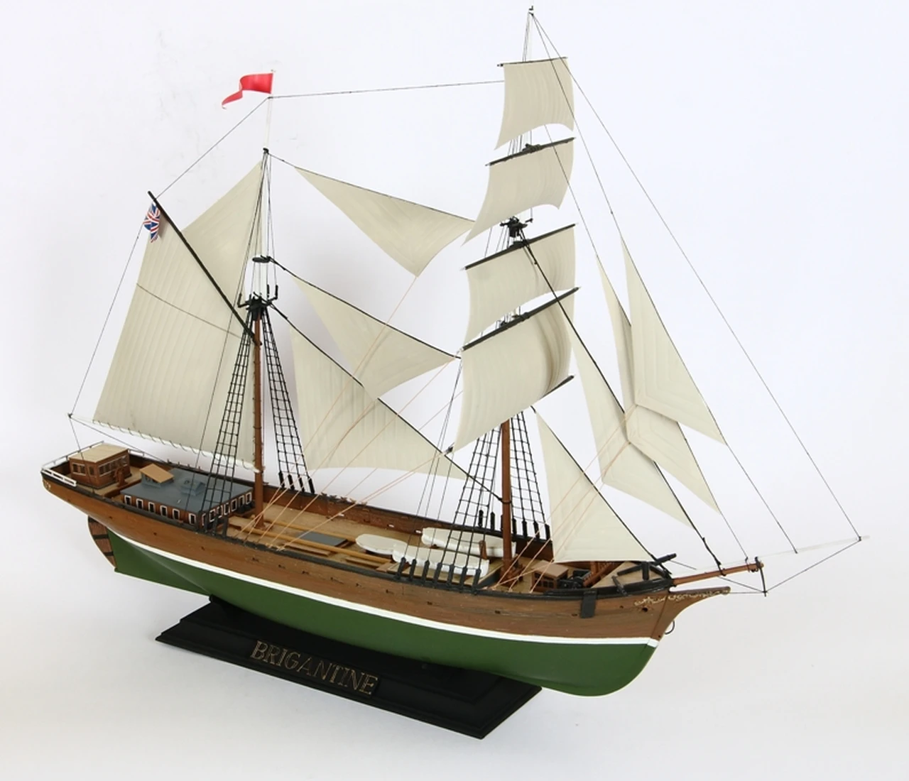 British Brigantine Double Masted Sailing Ship 1/100 Zvezda - Image 4