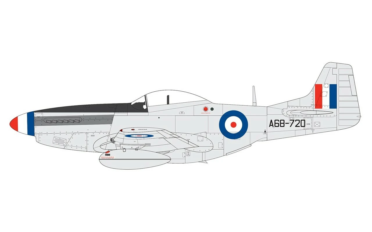 F-51D Mustang Fighter 1/48 Airfix - Image 3