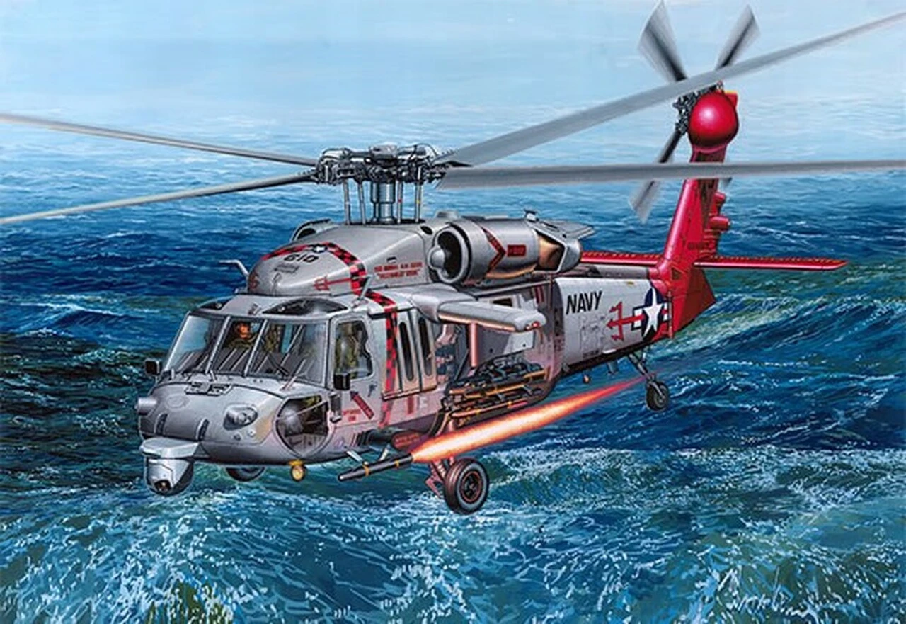 US Navy MH-60S Helicopter 1/35 Academy