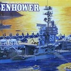 USS CVN-69 Eisenhower Carier 1/800 Academy