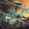 AH-64D Longbow Apache Helicopter 1/48 Academy