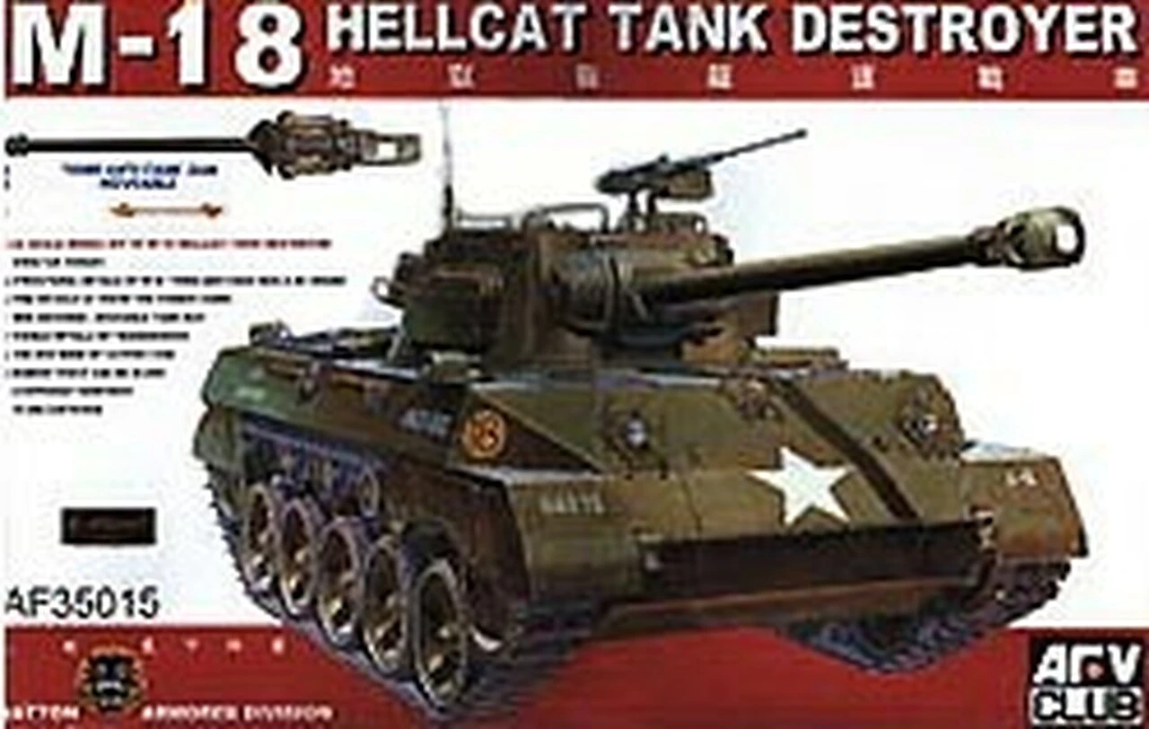 M-18 Hellcat Tank Destroyer AFV Club