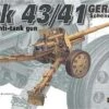 Pak 43/41 German Scheuntor 8.8cm Anti-Tank Gun 1/35 AFV Club