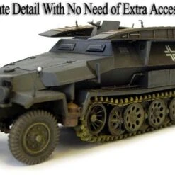 SdKfz 251/7 Ausf C Pioneer Assault Bridge Strumbrucke Tracked Vehicle 1/35 AFV Club
