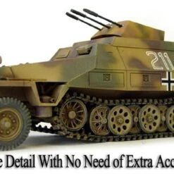 SdKfz 251/21 Ausf D Medium Halftrack w/German MG151 20mm Anti-Aircraft Gun 1/35 AFV Club